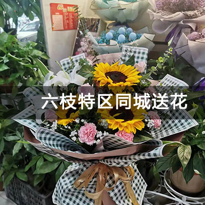 六枝特区广场路小区附近的花店，知名花店，当天送货