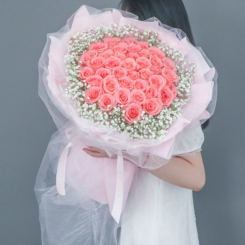 粉团花簇